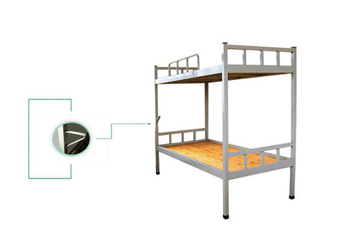 方管双层床